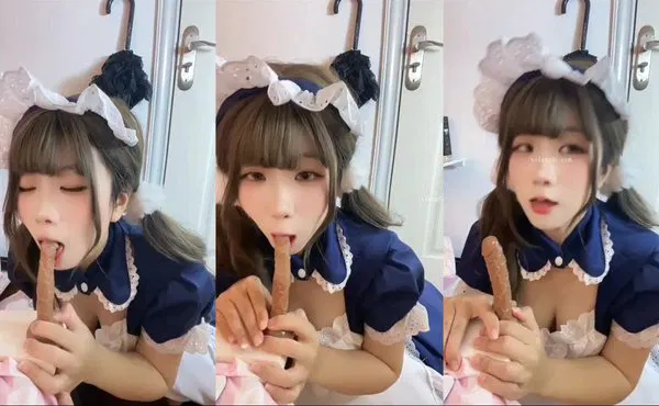 【国产厂牌】女仆装道具紫薇做爱内射